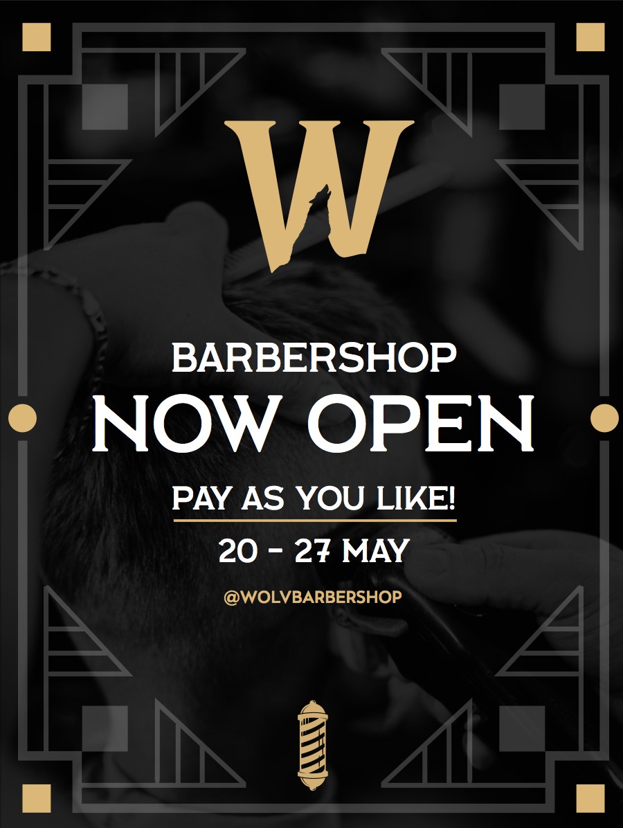 Opening Wolv Barbershop